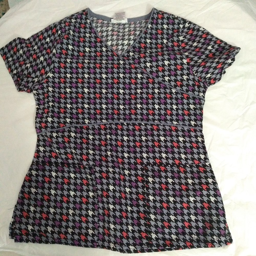 SCRUBSTAR Nursing Nurse's Uniform Scrubs Scrub Top